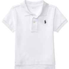 Polo Ralph Lauren Logo Short-Sleeve Polo Shirt - White