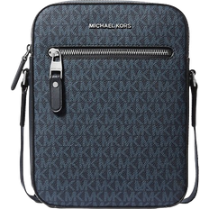 Umhängetaschen Michael Kors Varick Logo Flight Bag - Admiral/Pale Blue