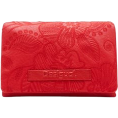 Desigual M Embroidered Floral Crossbody Bag - Red