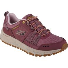 Damen - Rosa Wanderschuhe Skechers Escape Plan Endless Pursuit, Burgunderrote Damen-Sneaker