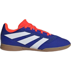 Adidas Junior Predator Club Indoor Sala - Cloud White/Lucid Blue/Solar Red