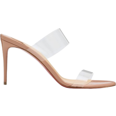 Christian Louboutin Just Nothing Slide Sandal - Nude