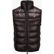 Red Vests Moncler Grenoble Day-Namic Quilted Down & Knit Vest