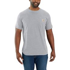 Carhartt Men Clothing Carhartt Men's Force Relaxed Fit Midweight Short-Sleeve Pocket T-Shirt