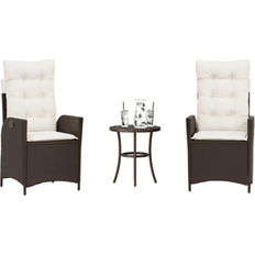 VidaXL Bistro Sets vidaXL 3 Piece Bistro Set