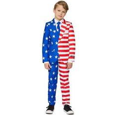 Suits Children's Clothing Boys 4-16 Suitmeister USA Flag Americana Suit