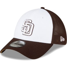 San Diego Padres Caps New Era Men's Brown and White San Diego Padres 2023 On-Field Batting Practice 39THIRTY Flex Hat Brown, White Brown/White M/L
