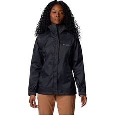 XL Rain Jackets & Rain Coats Columbia Arcadia II Jacket [Plus Size] Women's Black 3X