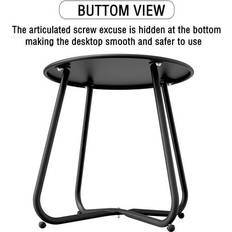 Bed Bath & Beyond E-Coated Steel Outdoor Side Table