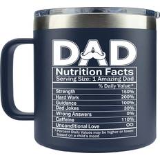 Cups & Mugs Father's Day Gifts For Dad From Daughter Mug 14fl oz