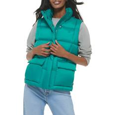 Levi's Vests Levi's Box Quilted Vest in Emerald X-Small