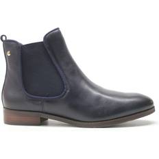 Boots Pikolinos Royal Calfskin Leather Women's Chelsea Boots Colour: Space