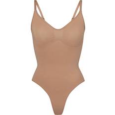 SKIMS Seamless Sculpt Thong Bodysuit - Sienna