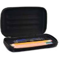 Advantus Large Soft Sided Pencil Case Black