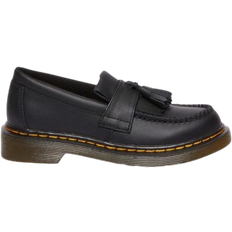 Dr. Martens Junior Adrian Softy T Leather Tassel Loafers - Black