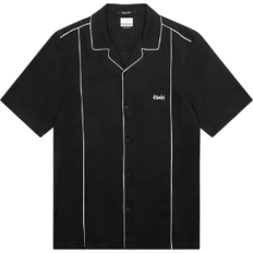 Linen - Men Shirts Ksubi Downtown Resort Shirt - Black