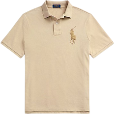 Ralph Lauren Classic Fit Big Pony Polo Shirt - Coastal Beige