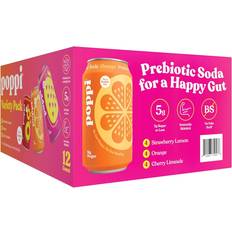 Poppi prebiotic soda Poppi Prebiotic Soda Variety Pack 12fl oz 12