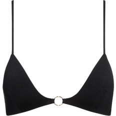 S Bikinioberteile Calvin Klein Core Solids Moulded Triangle Bikini Top - Pvh Black