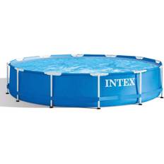 Intex Badebassenger Intex Metal Frame Pool Set Ø3.66x0.76m