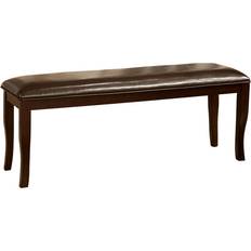 Furniture of America Zita Contemporary Dark Cherry Settee Bench 48x18.5"