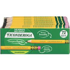 Graphite Pencils Ticonderoga Golf Wood Cased Pencils 72-pack