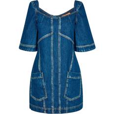 Stine Goya Yvonne Denim Dress - Trompe L'oeil