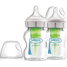 Dr. Brown's Baby Bottle Dr. Brown's Options Wide Neck Glass Bottles 150ml 2-pack