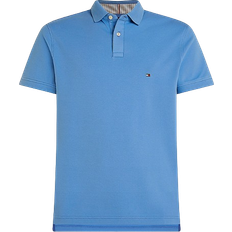 Tommy Hilfiger Flag Embroidery Regular Polo Shirt - Blue Spell