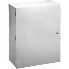 Enclosures Hoffman A16N16ALP, Medium Type 1 Enclosure, 16.00X16.00X6.62, Steel/Gray