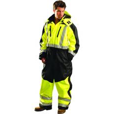 Disposable Coveralls OccuNomix SP-CVL-BYM Coverall Black/Yellow