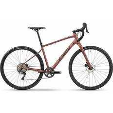 Gravel-Bikes - Herren Straßenfahrräder Ghost Asket Advanced 2023 Rusted Dark Red/Black Matt Herrenfahrrad