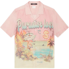 Shirts Ksubi Paradise Lost Resort Ss Shirt - Pink Multi