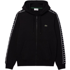 Lacoste Zipped Jogger Hoodie - Black
