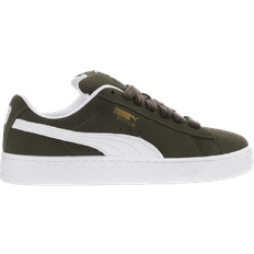 Puma Suede XL - Dark Olive/White