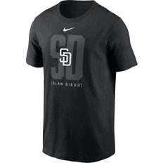 San Diego Padres T-shirts Nike San Diego Padres Fashion Local Men's MLB T-Shirt in Black, N19900APYP-PYQ