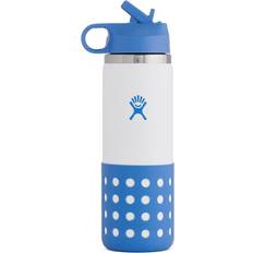 Stainless Steel Water Bottle Hydro Flask Kids Wide Mouth Cove 591ml