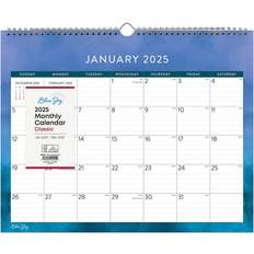 Blue Sky Monthly Wall Calendar 2025