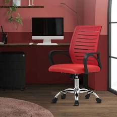 Verstellbare Sitze Möbel ML-Design Ergonomic Swivel Red Bürostuhl 99cm