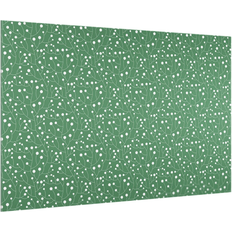 Glas Spritzschutz Spritzschutz Natürliches Muster Wachstum mit Punkten auf Grün Spritzschutz 60cm