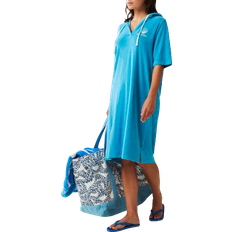 Bomull Cover-Ups & Saronger Lexington Petra Terry Dress - Blue