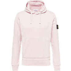 Stone Island Logo Patch Hoodie - Pink