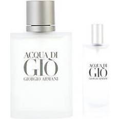 Giorgio Armani Herre Gaveesker Giorgio Armani Acqua Di Gio Pour Homme Gift Set EdT 100ml + EdT 15ml