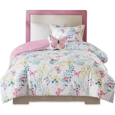 Bed Set Mi Zone Kids Amelia Reversible Butterfly Print Twin Comforter Set 66x86"