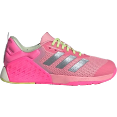 Adidas Women Gym & Training Shoes Adidas Dropset 3 W - Semi Pink Spark/Iron Metallic/Silver Dawn