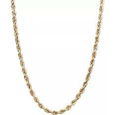 Gold Necklaces Macy's Rope Chain 24" Necklace - Gold