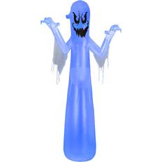 Gemmy Inflatable Decorations Halloween Spooky Ghost with Flickering Led Light white