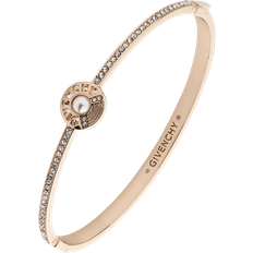 Givenchy Logo Bangle Bracelet - Gold/White/Transparent