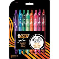 Bic Gelocity Quick Dry Extra Smooth Gel Pen 0.7mm 8-pack