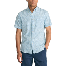 Faherty Short Sleeve Stretch Playa Shirt - South Pacific Geo